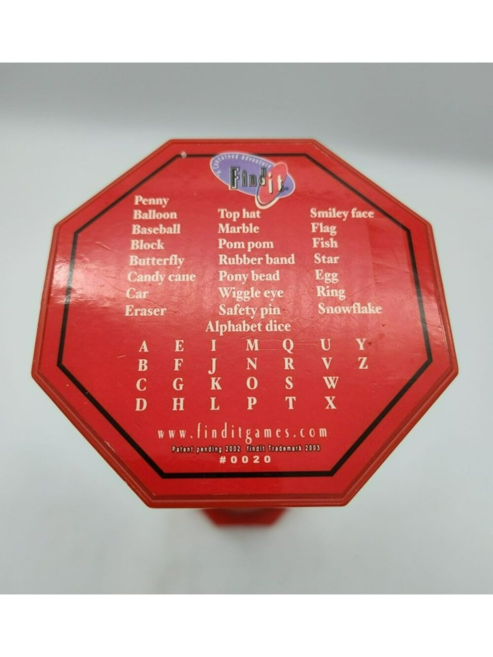 Find It - A Contained Experience Game Tube for Kids Red Cap #0020 Travel Fidget
